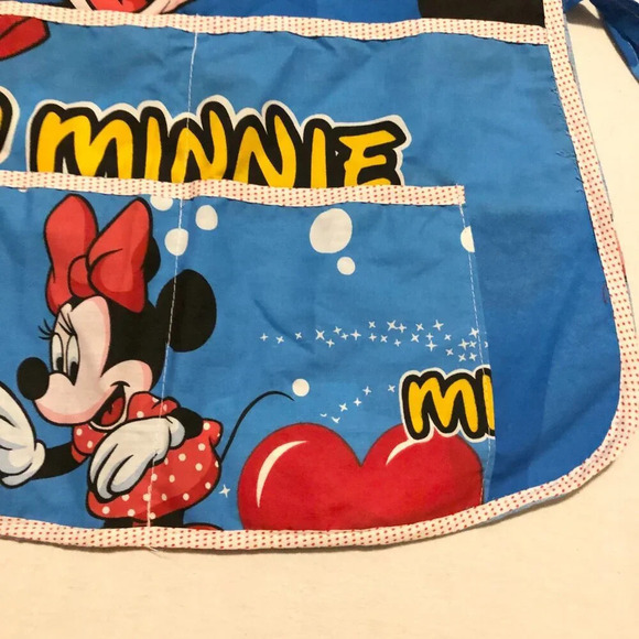 Mickey Minnie Mouse Activity Apron with  Pockets - Picture 4 of 15